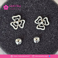 Diamond Earring Code D6XDFN Berlian Natural