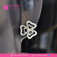 Diamond Earring Code D6XDFN Berlian Natural