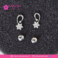 Diamond Earring Code D6XDPZ Berlian Natural