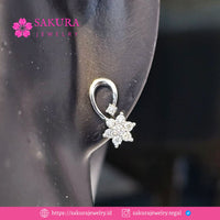 Diamond Earring Code D6XDPZ Berlian Natural