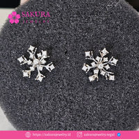 Diamond Earring Code D6XDZ1 Berlian Natural