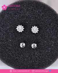 Diamond Earring Code D6XM7K Berlian Natural