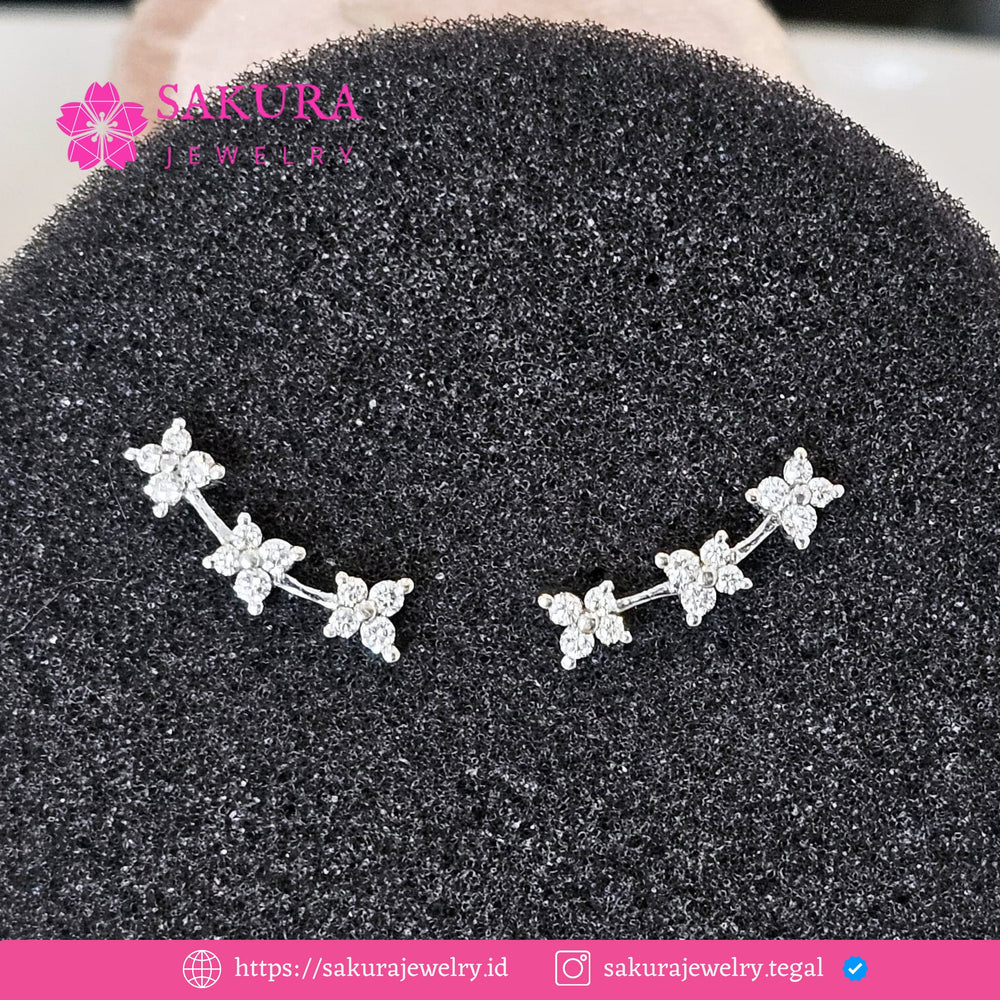 Diamond Earring Code D6XNL2 Berlian Natural