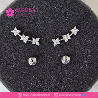 Diamond Earring Code D6XNL2 Berlian Natural