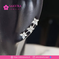 Diamond Earring Code D6XNL2 Berlian Natural