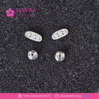 Diamond Earring Code D6XNWY Berlian Natural