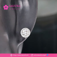 Diamond Earring Code D6XR7A Berlian Natural