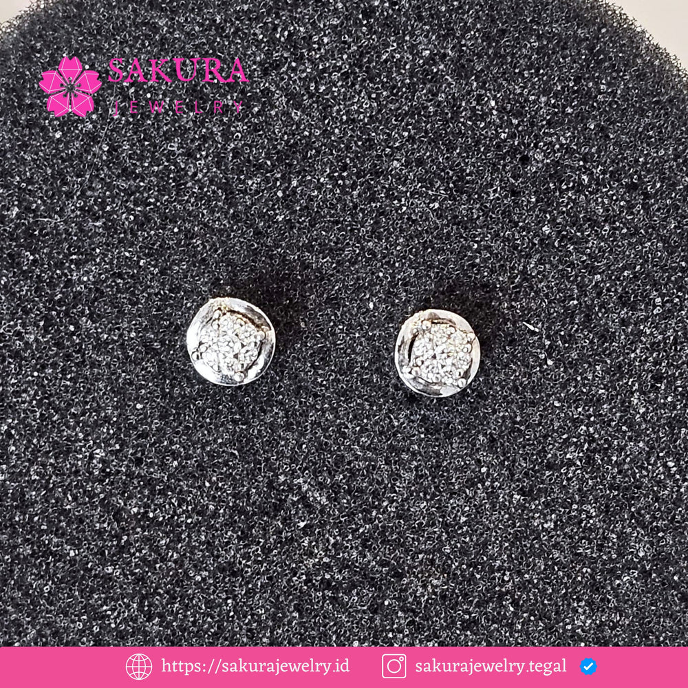 Diamond Earring Code D6XR89 Berlian Natural