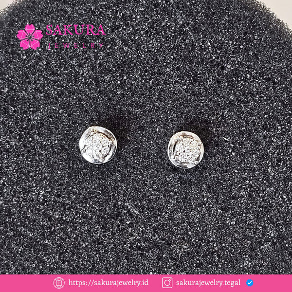 Diamond Earring Code D6XR89 Berlian Natural