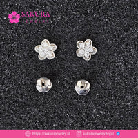 Diamond Earring Code D6XR8J Berlian Natural