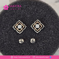 Diamond Earring Code D6XS0Y Berlian Natural