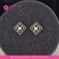 Diamond Earring Code D6XS0Y Berlian Natural
