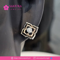 Diamond Earring Code D6XS0Y Berlian Natural