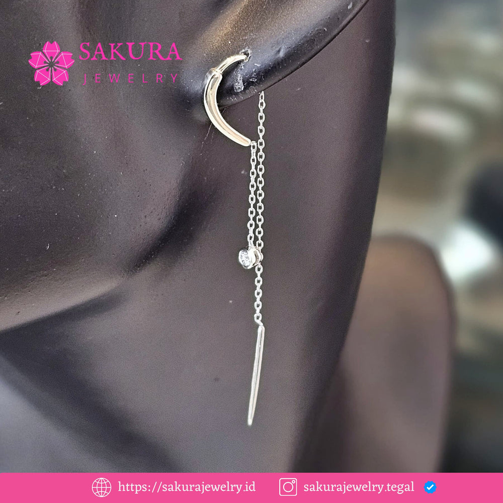 Diamond Earring Code D6XSNX Berlian Natural