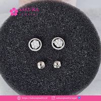 Diamond Earring Code D6XSWX Berlian Natural