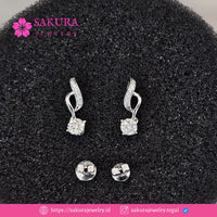 Diamond Earring Code D6XXMX Berlian Natural