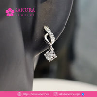 Diamond Earring Code D6XXMX Berlian Natural