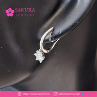 Diamond Earring Code D6XZMW Berlian Natural