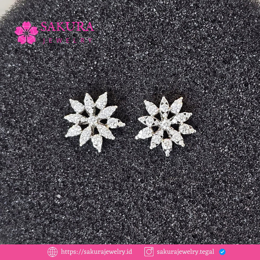 Diamond Earring Code D6XZR1 Berlian Natural