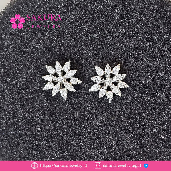 Diamond Earring Code D6XZR1 Berlian Natural