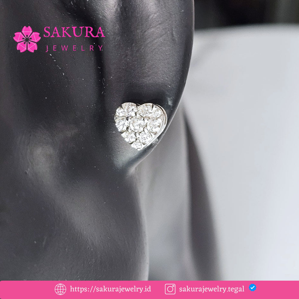 Diamond Earring Code D6Y40J Berlian Natural