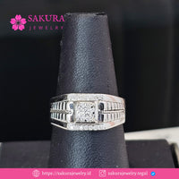 Diamond Rings Code D5Y1HT Berlian Natural