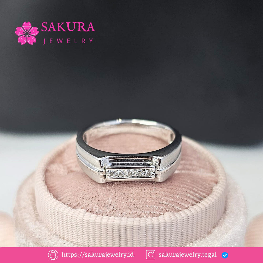 Diamond Rings Code D6WHGR Berlian Natural