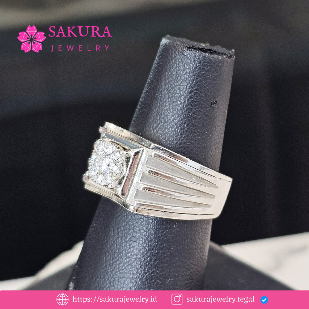 Diamond Rings Code D6WHSC Berlian Natural