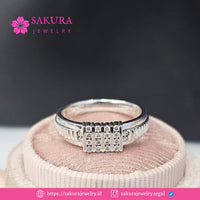 Diamond Rings Code D6WJJJ Berlian Natural