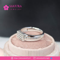 Diamond Rings Code D6WJJJ Berlian Natural
