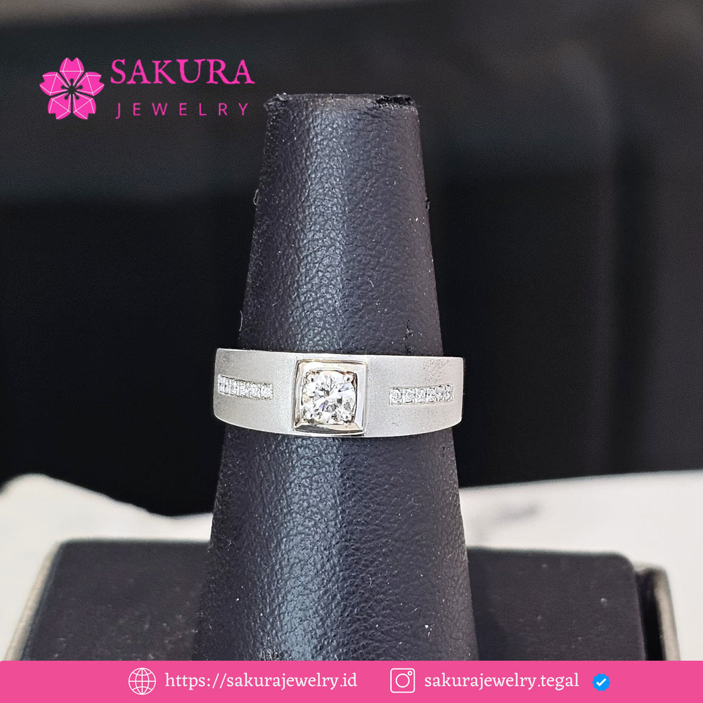 Diamond Rings Code D6WX5R Berlian Natural