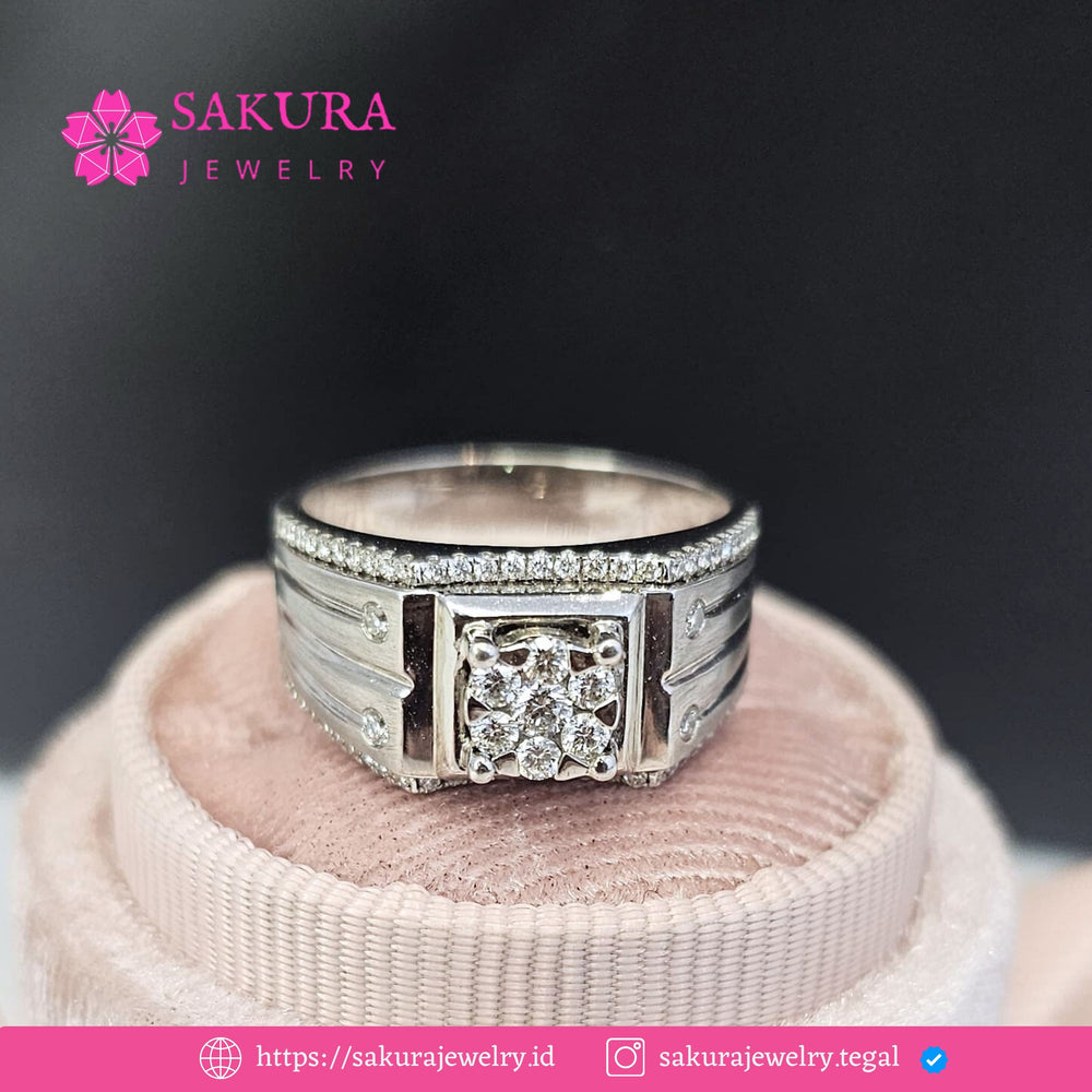 Diamond Rings Code D6X8L5 Berlian Natural