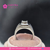 Diamond Rings Code D6X8L5 Berlian Natural