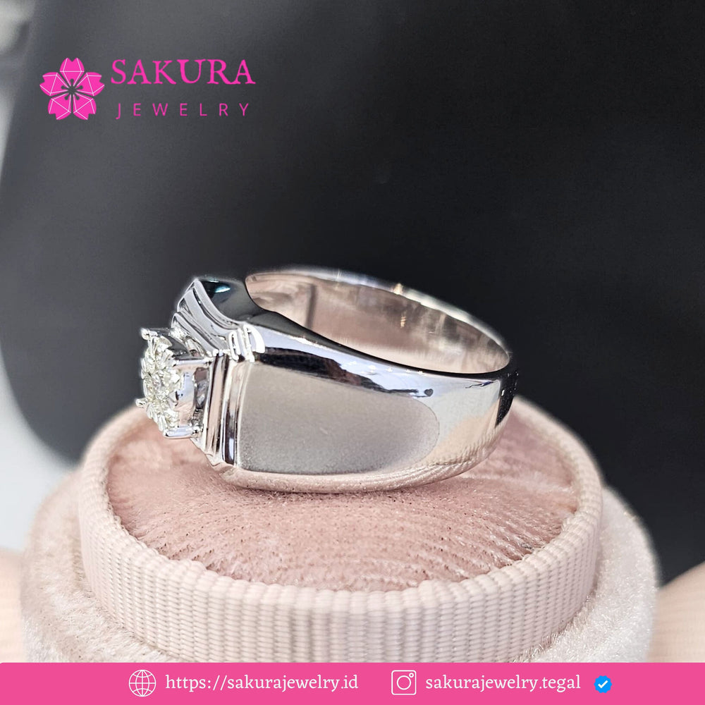Diamond Rings Code D6X8S7 Berlian Natural