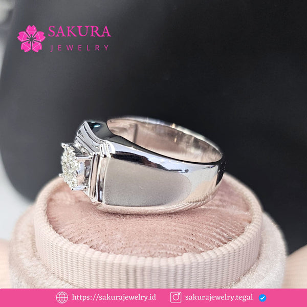 Diamond Rings Code D6X8S7 Berlian Natural