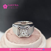 Diamond Rings Code D6X8S7 Berlian Natural