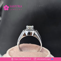 Diamond Rings Code D6X8S7 Berlian Natural