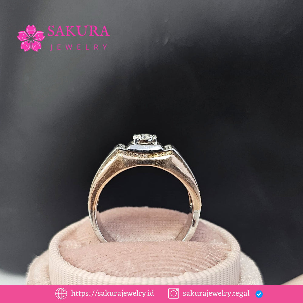 Diamond Rings Code D6XCU9 Berlian Natural