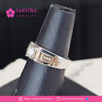 Diamond Rings Code D6XMGN Berlian Natural