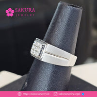 Diamond Rings Code D6WFJV Berlian Natural