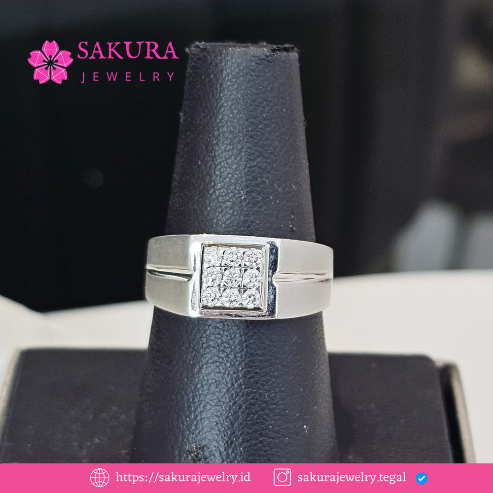 Diamond Rings Code D6WFJV Berlian Natural