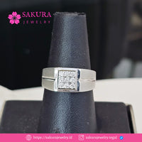 Diamond Rings Code D6WFJV Berlian Natural