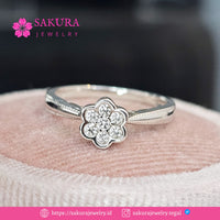 Diamond Rings Code D0WRCW Berlian Natural