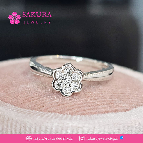 Diamond Rings Code D0WRCW Berlian Natural