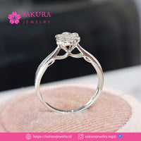 Diamond Rings Code D0WRCW Berlian Natural