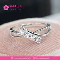 Diamond Rings Code D0WVKJ Berlian Natural