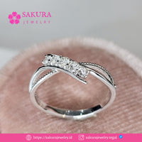 Diamond Rings Code D0WVKJ Berlian Natural