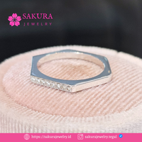 Diamond Rings Code D2WNU5 Berlian Natural