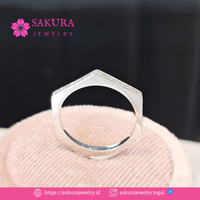 Diamond Rings Code D2WNU5 Berlian Natural