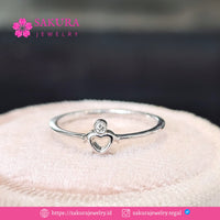 Diamond Rings Code D5X03S Berlian Natural
